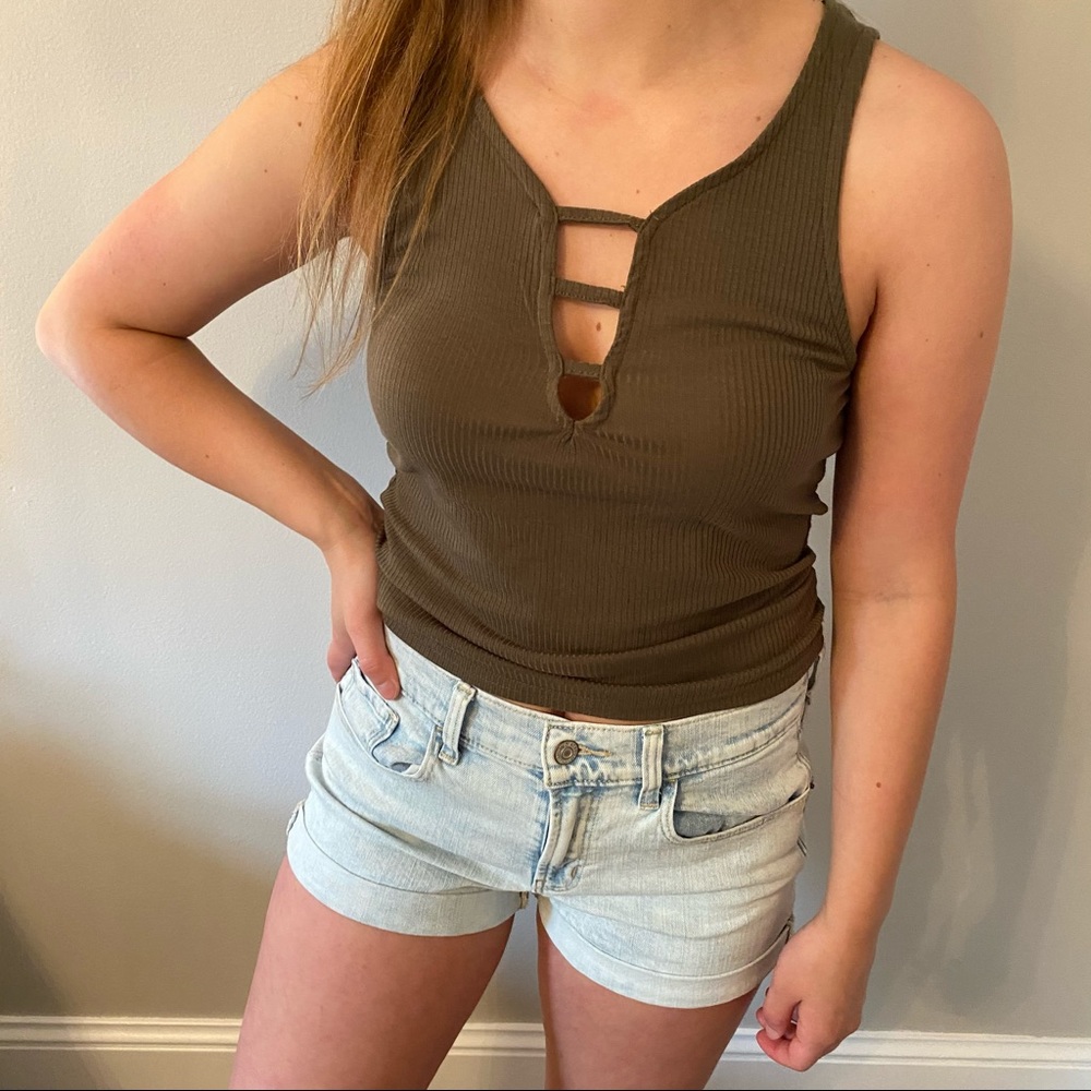 Green Tank Top